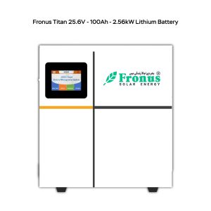 Fronus Titan 25.6V - 100Ah - 2.56kW Lithium Battery